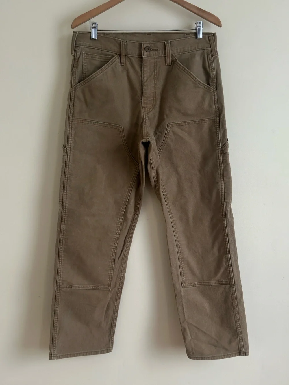 Levi’s 565 Double Knee Workwear Pants Relaxed Fit Utility Carpenter 33x32